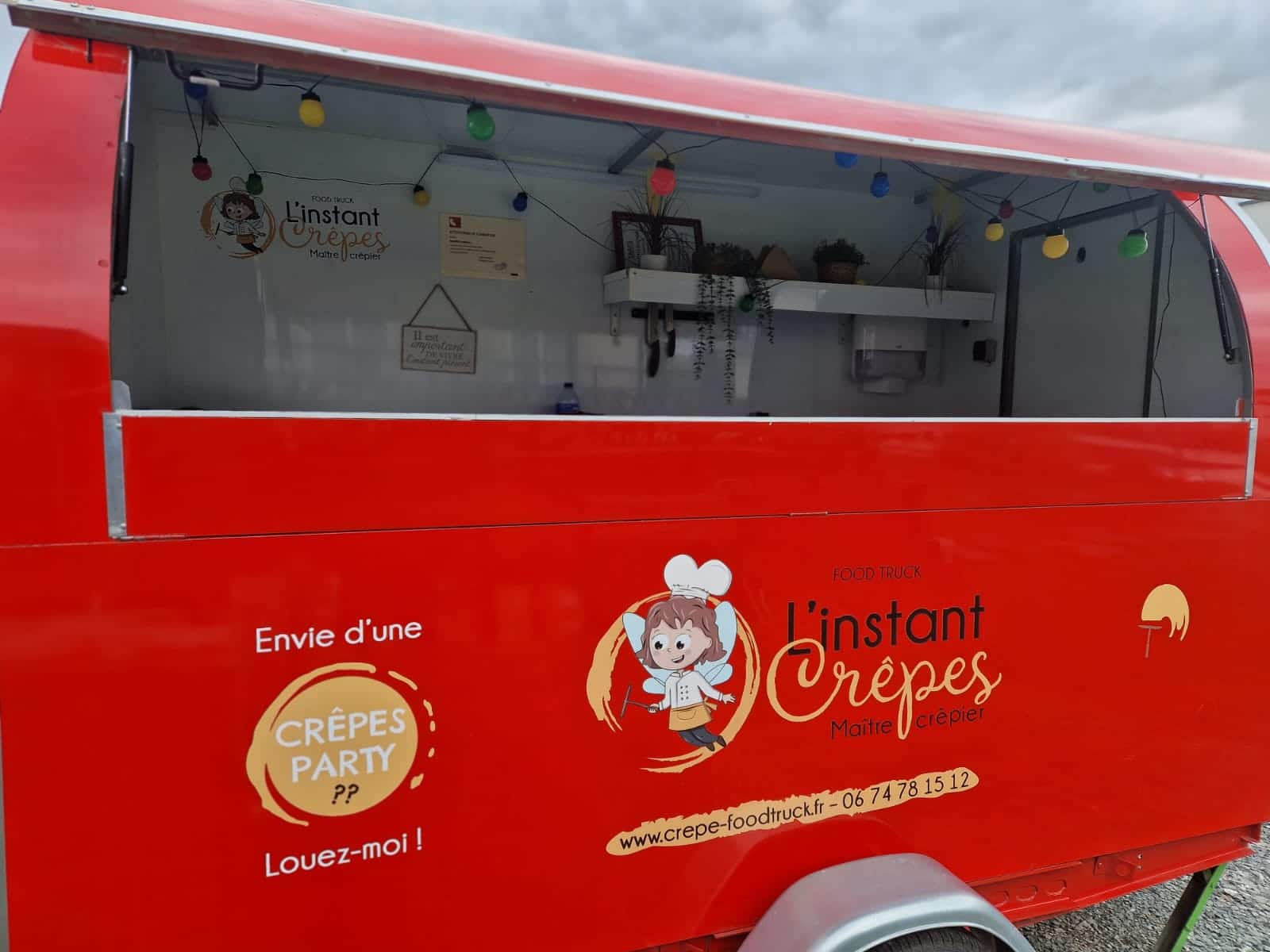 Foodtruck de Crêpes à Saintes (17) - L'instant Crêpes