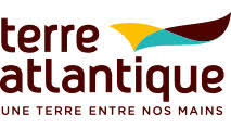 Logo Terre Atlantique avec slogan.